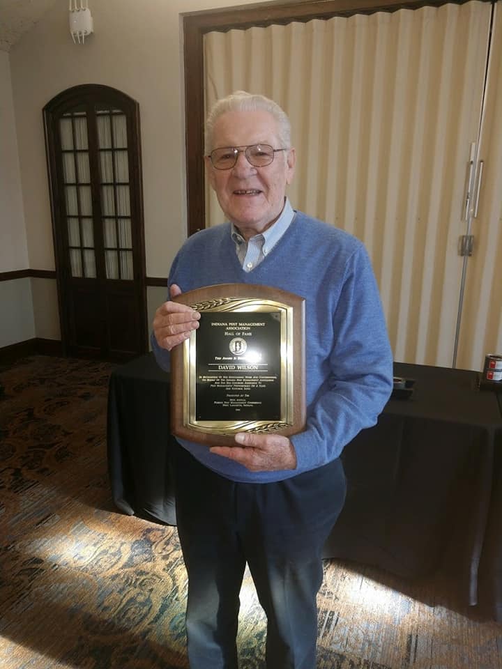 Hobart Resident inducted into the Indiana Pest Control Association Hall